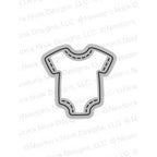 Simon Says Stamp! Newton's Nook Designs STITCHED ONESIE DIE Set 20170305