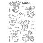 Simon Says Stamp! Newton's Nook Designs LOVABLE LAUNDRY Clear Stamps 20170301