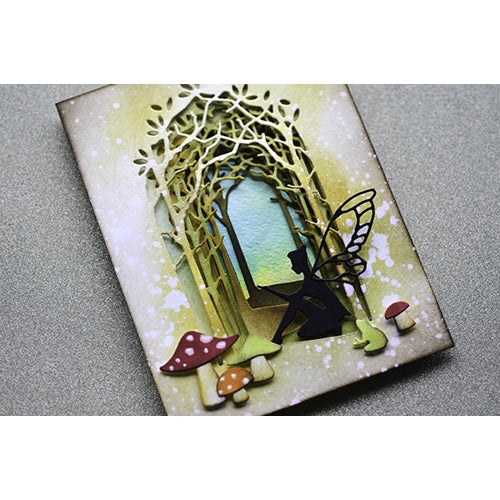 Simon Says Stamp! Memory Box THICKET COLLAGE Craft Die 99726