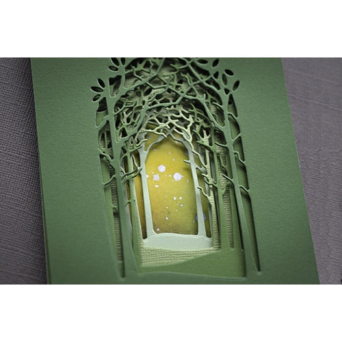 Simon Says Stamp! Memory Box THICKET COLLAGE Craft Die 99726