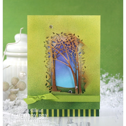 Simon Says Stamp! Memory Box THICKET COLLAGE Craft Die 99726