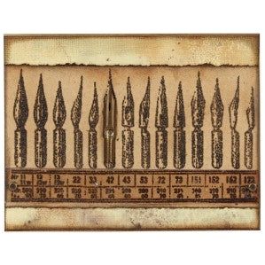 Simon Says Stamp! Tim Holtz Cling Rubber Stamps SPILLS and SPLATTERS CMS028