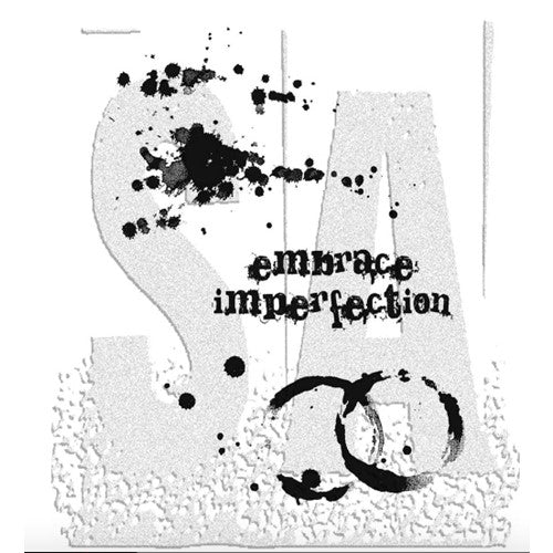 Simon Says Stamp! Tim Holtz Cling Rubber Stamps SPILLS and SPLATTERS CMS028