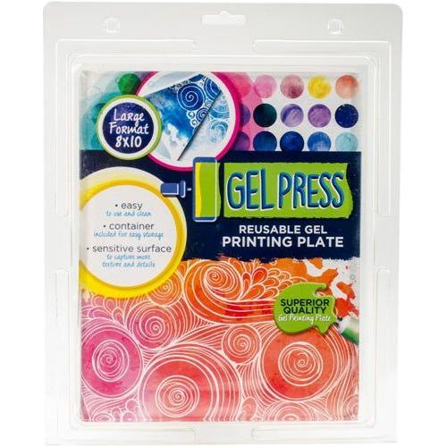 Simon Says Stamp! Gel Press 8 x 10 REUSABLE GEL PRINTING PLATE 10802
