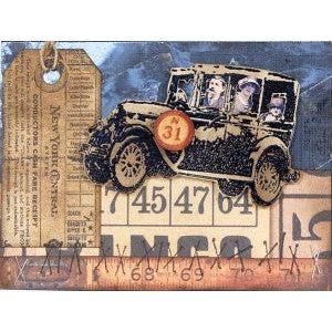 Simon Says Stamp! Tim Holtz Cling Rubber Stamps CMS015 ROAD TRIP
