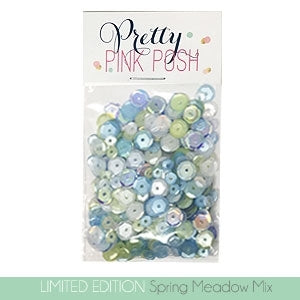 Simon Says Stamp! Pretty Pink Posh SPRING MEADOW MIX Sequins