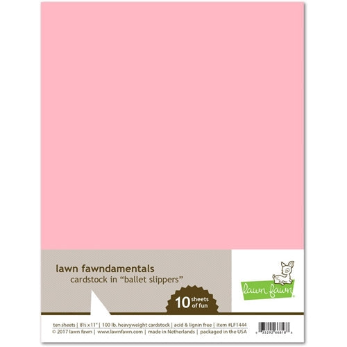 Simon Says Stamp! Lawn Fawn BALLET SLIPPERS Cardstock LF1444