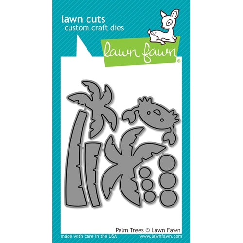 Simon Says Stamp! Lawn Fawn PALM TREES Lawn Cuts LF1435