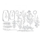 Simon Says Stamp! Tim Holtz Sizzix Framelits FLOWER JAR Wafer Thin Die Set 662270