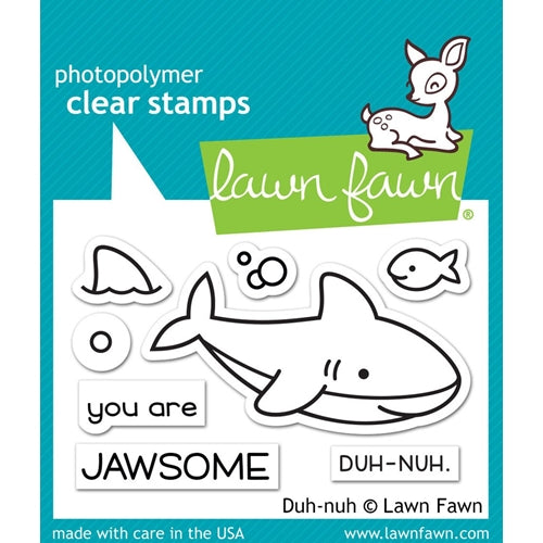 Simon Says Stamp! Lawn Fawn DUH-NUH Clear Stamps LF1419