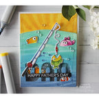 Simon Says Stamp! Simon Says Stamp DRIFTING STITCHES BORDERS Wafer Dies S425