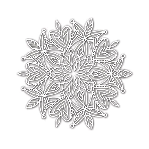 Simon Says Stamp! Simon Says Stamp Stencil HEART MANDALA SSST121393