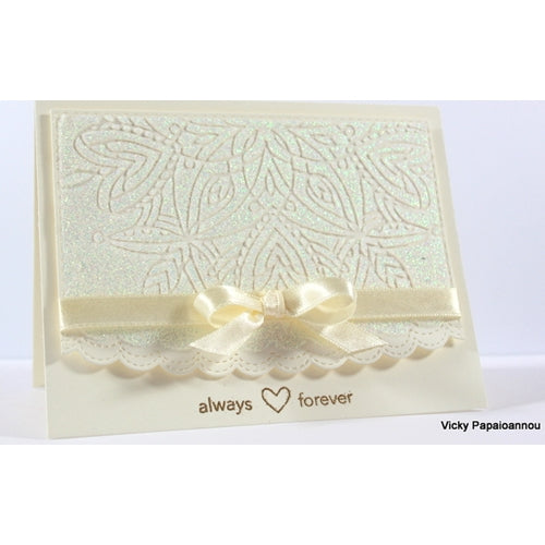 Simon Says Stamp! Simon Says Stamp Stencil HEART MANDALA SSST121393