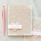 Simon Says Stamp! Simon Says Stamp Stencil CIRCULAR LACE SSST121395