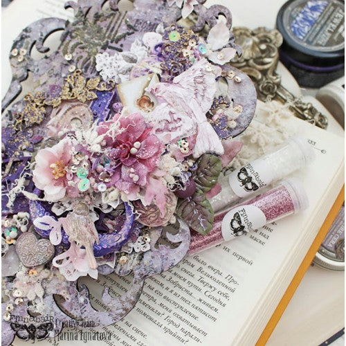 Simon Says Stamp! Prima Marketing METALLIQUE WHITE PEARL Art Alchemy Acrylic Paint 964436 | color-code:ALT903