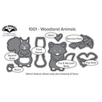 Simon Says Stamp! Karen Burniston WOODLAND ANIMALS Die Set 1001