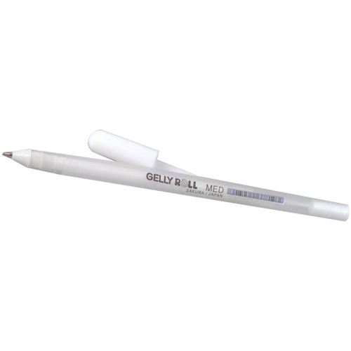 Simon Says Stamp! Sakura WHITE MEDIUM POINT Gelly Roll Classic Gel Pen 37819