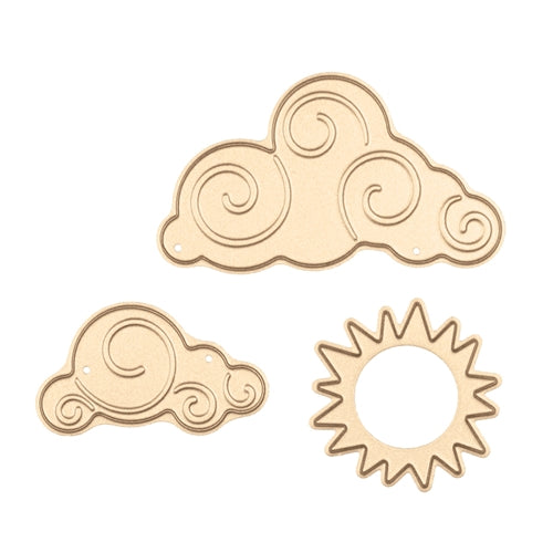 Simon Says Stamp! S2 273 Spellbinders SUN AND CLOUDS Etched Dies