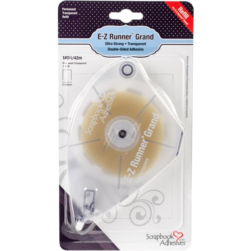 Simon Says Stamp! Scrapbook Adhesives REFILL Grand EZ Runner White Permanent Adhesive Strips 01253