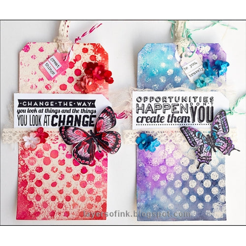 Simon Says Stamp! Tim Holtz Sizzix GIFT TAGS Thinlits Die 662423 | color-code:ALT1