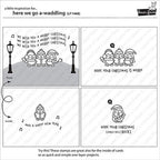 Simon Says Stamp! Lawn Fawn HERE WE GO A-WADDLING Clear Stamps LF1468