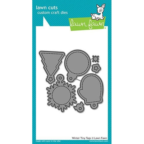 Simon Says Stamp! Lawn Fawn WINTER TINY TAGS Lawn Cuts LF1494