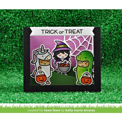 Simon Says Stamp! Lawn Fawn CUTE COBWEB Lawn Cuts LF1492