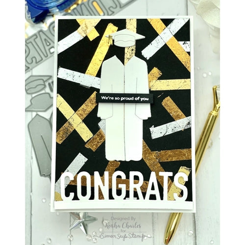 Simon Says Stamp! Tonic CHROME SILVER Mirror Card Gloss Cardstock 9452E | color-code:ALT04