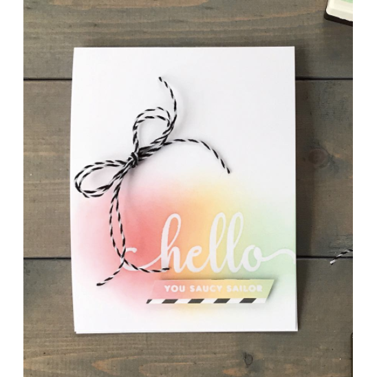 Simon Says Stamp! CZ Design Clear Stamps HELLO YOU CZ08