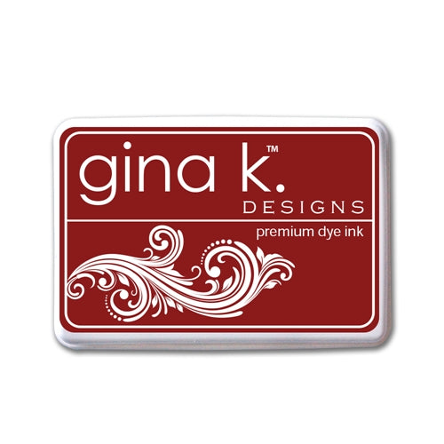 Simon Says Stamp! Gina K Designs CHERRY RED PREMIUM DYE Color Companions Ink Pad 0984
