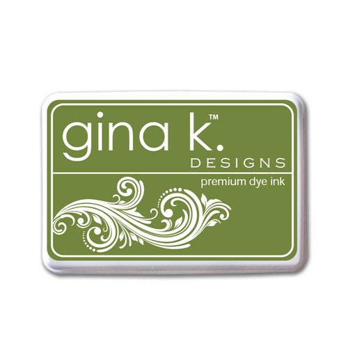 Simon Says Stamp! Gina K Designs GRASS GREEN PREMIUM DYE Color Companions Ink Pad 0908