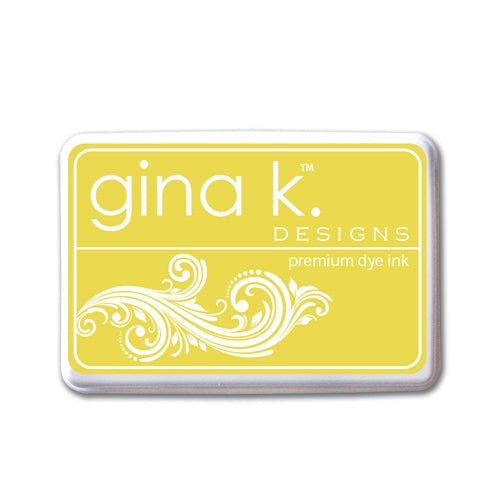 Simon Says Stamp! Gina K Designs LEMON DROP PREMIUM DYE Color Companions Ink Pad 0830