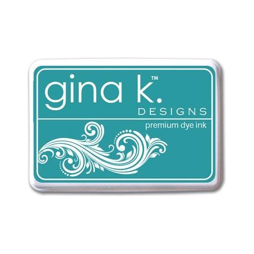Simon Says Stamp! Gina K Designs TURQUOISE SEA PREMIUM DYE Color Companions Ink Pad 0694