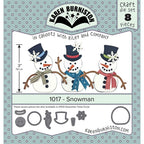 Simon Says Stamp! Karen Burniston SNOWMAN Die Set 1017