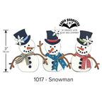 Simon Says Stamp! Karen Burniston SNOWMAN Die Set 1017