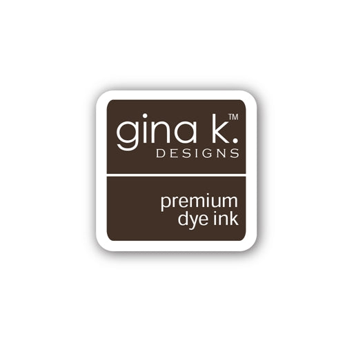 Simon Says Stamp! Gina K Designs CHARCOAL BROWN Color Companions Mini Ink Pad CUBE29
