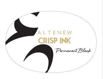 Simon Says Stamp! Altenew PERMANENT BLACK Crisp Dye Ink Pad ALT1547