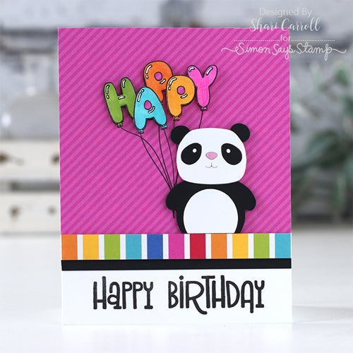Simon Says Stamp! Simon Says Stamp PICTURE BOOK PANDA Wafer Dies S467 | color-code:ALT.5