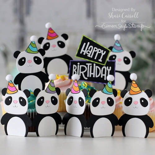 Simon Says Stamp! Simon Says Stamp PICTURE BOOK PANDA Wafer Dies S467 | color-code:ALT2.5