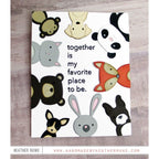 Simon Says Stamp! Simon Says Stamp PICTURE BOOK PANDA Wafer Dies S467
