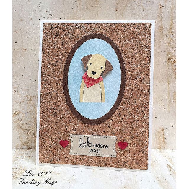 Simon Says Stamp! Simon Says Stamp PICTURE BOOK LABRADOR Wafer Dies S469