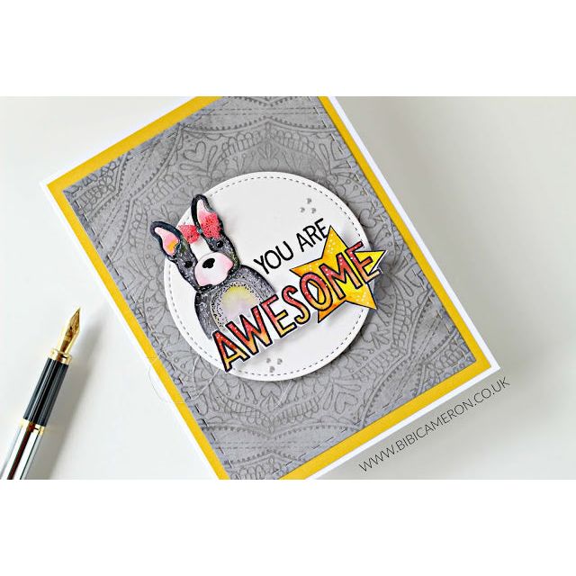 Simon Says Stamp! Simon Says Stamp PICTURE BOOK FRENCH BULLDOG Wafer Dies S464