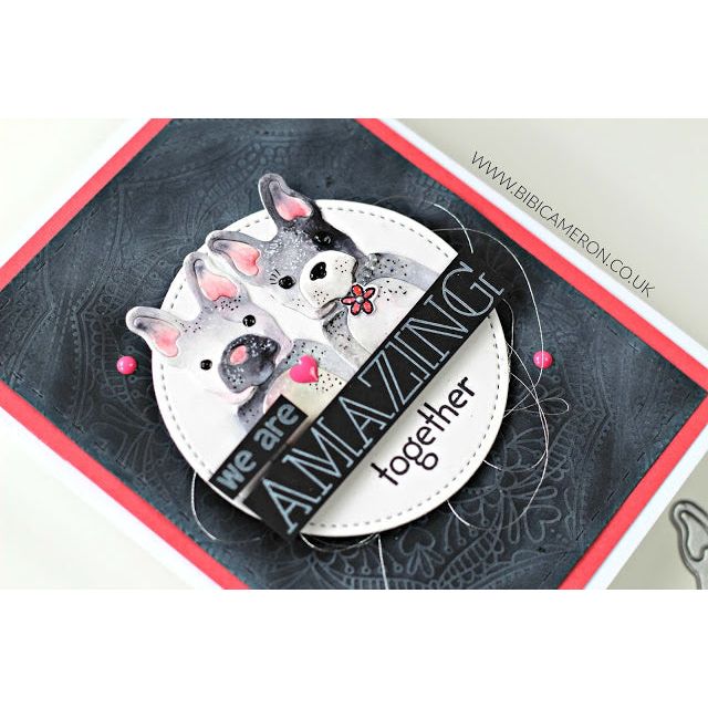 Simon Says Stamp! Simon Says Stamp PICTURE BOOK FRENCH BULLDOG Wafer Dies S464