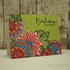 Simon Says Stamp! Simon Says Cling Rubber Stamp ORNATE BACKGROUND SSS101763