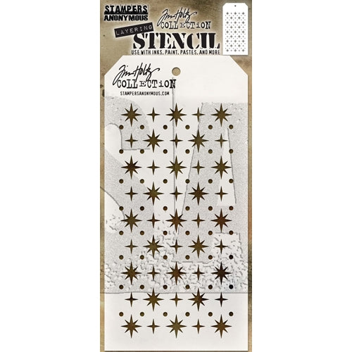 Simon Says Stamp! Tim Holtz Layering Stencil STARRY THS093