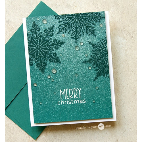 Simon Says Stamp! Tim Holtz Cling Rubber Stamps SWIRLY SNOWFLAKES CMS319