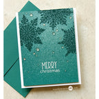 Simon Says Stamp! Tim Holtz Cling Rubber Stamps SWIRLY SNOWFLAKES CMS319