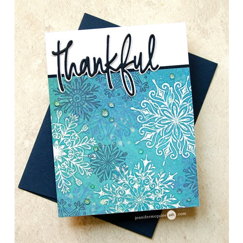 Simon Says Stamp! Tim Holtz Cling Rubber Stamps SWIRLY SNOWFLAKES CMS319