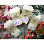 Simon Says Stamp! Honey Bee COFFEE CUP CARD Dies HBDS-CC