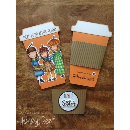 Simon Says Stamp! Honey Bee COFFEE CUP CARD Dies HBDS-CC